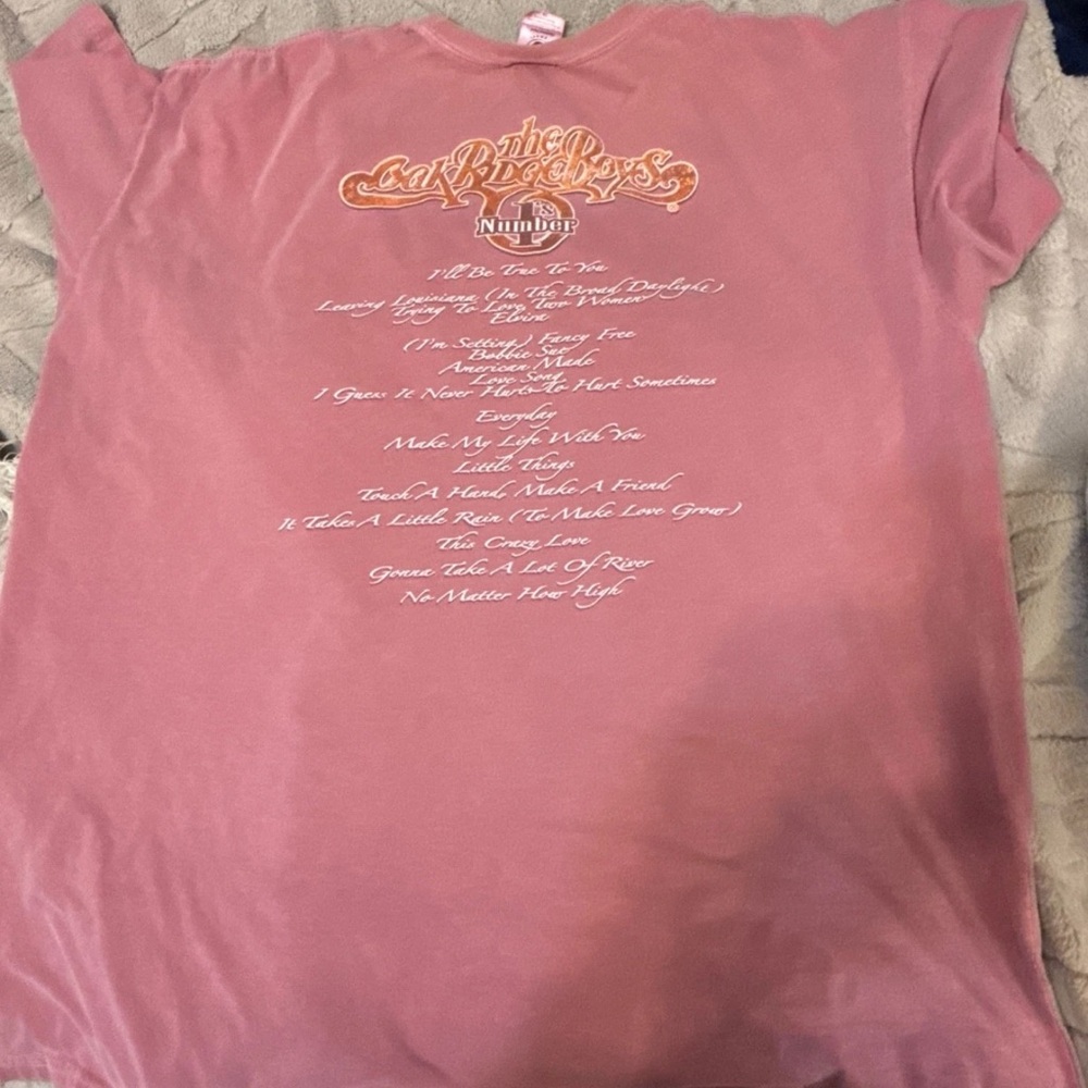 Vintage Y2K The Oak Ridge Boys Number One Hits Concert Tour Promo 2X Shirt - Picture 5 of 10